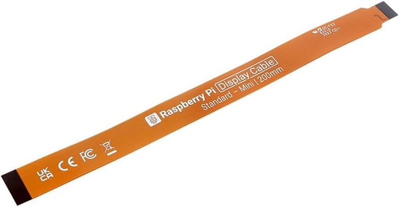 Treedix 2Pcs DSI FPC Flexible Cable Compatible with Raspberry Pi 5, Flat Ribbon Cable 200mm/7.9inch 22Pin to 15Pin 1mm Pitch 0.5mm Pitch Suitable for DSI Display Screens - Image 4